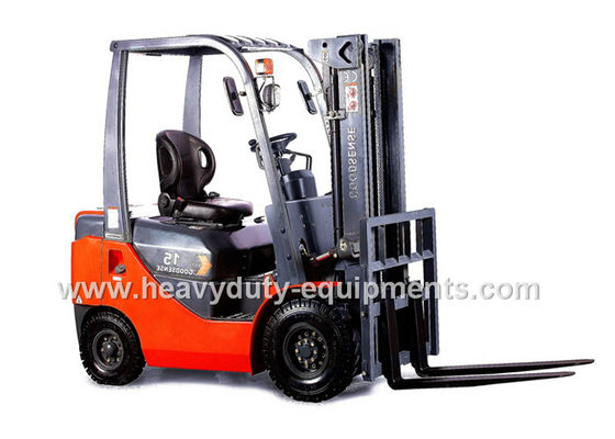 Trung Quốc NISSAN K21 31Kw Engine Industrial Forklift Truck 4 Cylinder Full Free Lift Mast nhà cung cấp