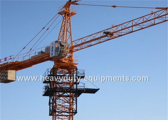 Trung Quốc Heavy Duty Construction Tower Crane 34M Free Height 5 Tons Max Load nhà cung cấp