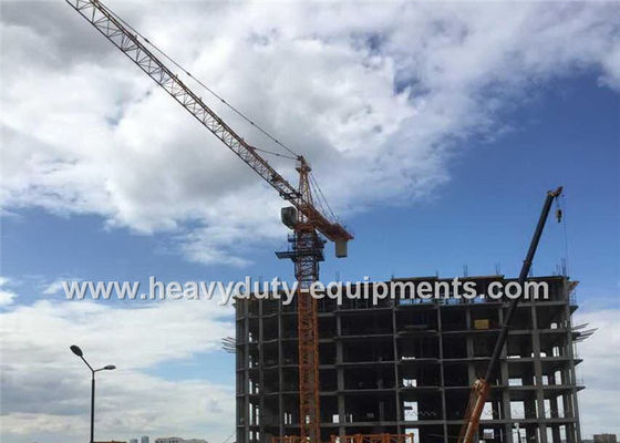 Trung Quốc Tower crane with free height 40m and max load 6 T with warranty for construction nhà cung cấp