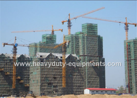 Trung Quốc Tower crane with free height 50m and max load 10 T with warranty for construction nhà cung cấp