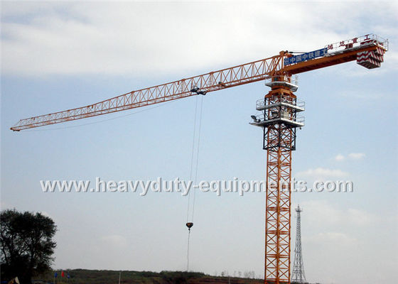 Trung Quốc Tower crane with free height 77m for max load of 25 tons equipped a hydraulic self raising mechanism nhà cung cấp