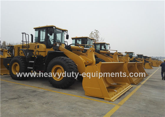 Trung Quốc 5Tons SDLG  Wheel Loader L956F With Pilot Control , 3m3 Rock Bucket , 162kw Weichai Engine nhà cung cấp