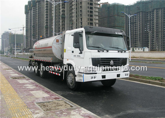 Trung Quốc Intelligent Asphalt Distributor with computerized control system and two diesel burner heating system nhà cung cấp