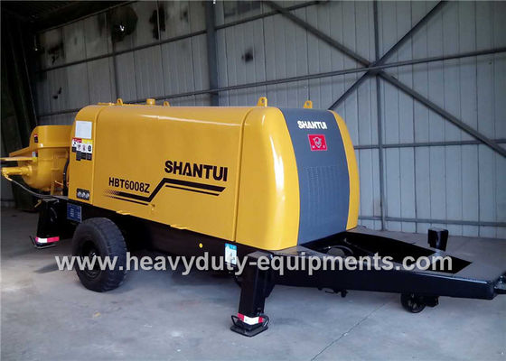 Trung Quốc SHANTUI HBT6008Z trailer pump adopted to achieve good concrete suction performance nhà cung cấp