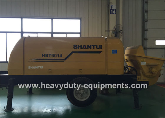 Trung Quốc SHANTUI HBT6016 trailer pump adopted to achieve good concrete suction performance nhà cung cấp