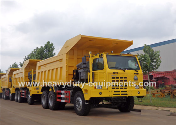 Trung Quốc Mining tipper truck / dump truck bottom thickness 12mm and HYVA Hydraulic lifting system nhà cung cấp