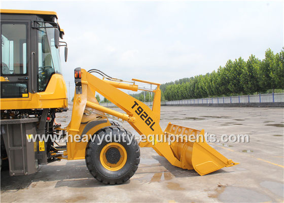 Trung Quốc T926L SINOMTP Mini Wheel Loader With 0.5-0.7m3 Bucket 1 Ton Loading Capacity nhà cung cấp