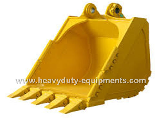 Trung Quốc 0.9-1.9 m3 Capacity Construction Equipment Spare Parts SDLG Excavator Bucket Five Teeth Type nhà cung cấp