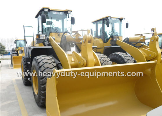 Trung Quốc Heavy Duty Axle 5 Ton Wheel Loader DDE Engine With Snow Blade / Air Conditioner nhà cung cấp