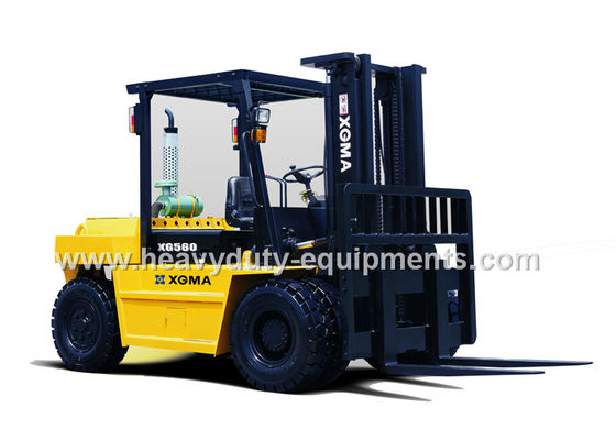 Trung Quốc Air Over Oil Brakes Industrial Forklift Truck 2230mm Wheelbase 6000Kg Rated Loading nhà cung cấp