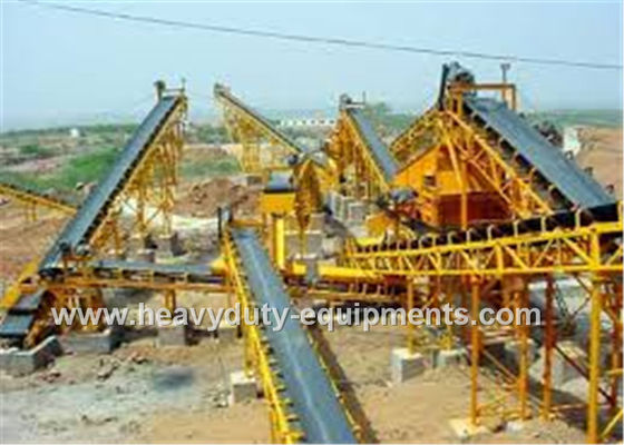 Trung Quốc Automatic Ship Discharging Moving Belt Conveyor Industrial Mining Equipment 1600mm Guard Side Height nhà cung cấp