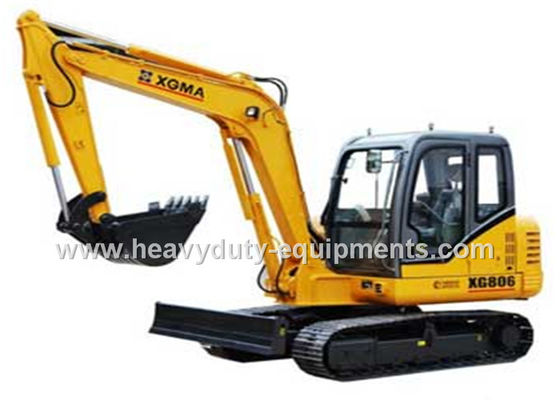 Trung Quốc XGMA XG806 hydraulic excavator equipped with standard attachment in 0.22 cbm nhà cung cấp