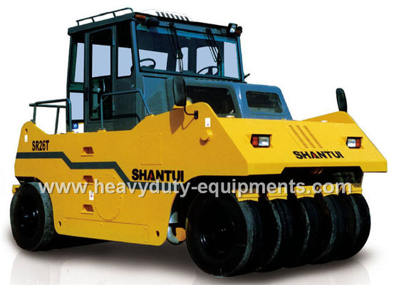 Trung Quốc Shantui SR26T heavy duty wheel road roller with 145000 kg operating weight and Shangchai engine nhà cung cấp