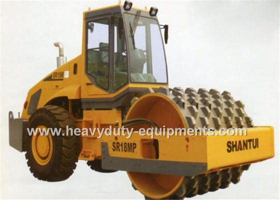 Trung Quốc Shantui SR18M mechanicao single drum road roller, 18ton weight, Yuchai engine nhà cung cấp