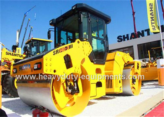Trung Quốc Double drum vibratory road roller SR14D-3with 14ton operating weight with cummins engine nhà cung cấp