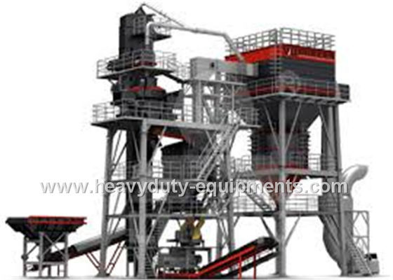 Trung Quốc 830kw Sinomtp Sand Processing Plant  VU System Aggregate Optimization 110-120 mm Feed Rate nhà cung cấp