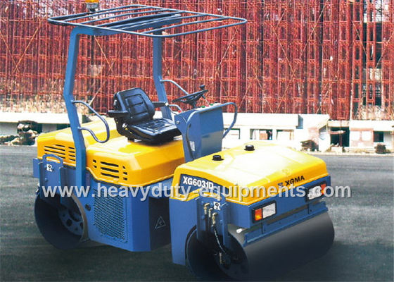 Trung Quốc Road Roller 3 T of XGMA equipped with φ700×1200 drum for great realiability and long life time nhà cung cấp