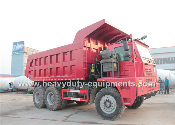 Trung Quốc Sinotruk howo heavy duty loading mining dump truck for big rocks in wet mining road nhà cung cấp