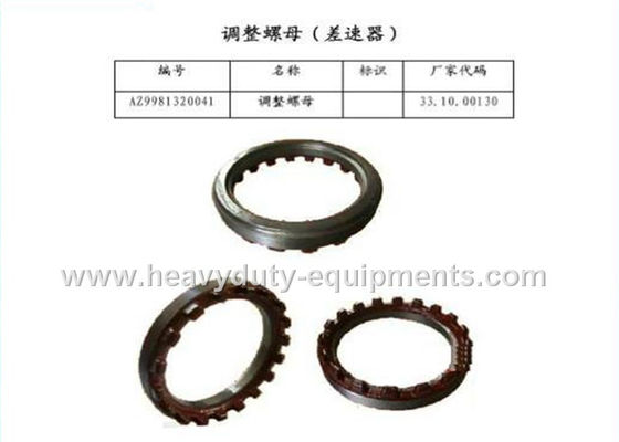 Trung Quốc sinotruk spare part regulating nut for differential part number AZ9981320041 with warranty nhà cung cấp