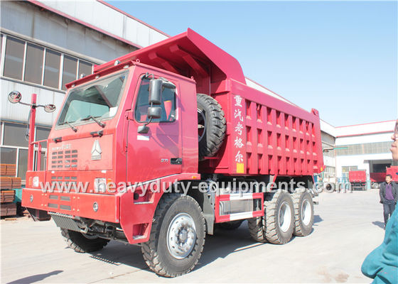 Trung Quốc Sinotruk HOWO mining dump truck / tipper special truck 371hp  with front lifting cylinder nhà cung cấp