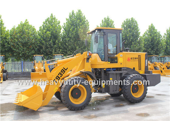 Yellow 2 Ton Wheel Loader Equipment Luxury Cab With Yuchai Turbo Engine YC4D80-T20 58kw nhà cung cấp