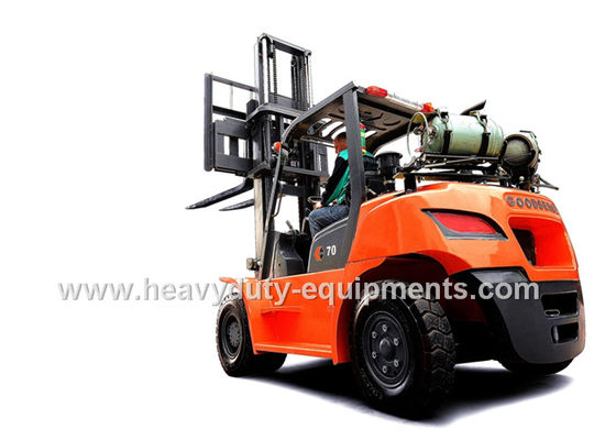 Sinomtp FY70 Gasoline / LPG forklift with 3350mm Turning Radius nhà cung cấp