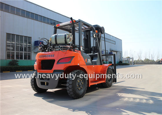 Sinomtp FY50 Gasoline / LPG forklift with 2550mm Mast Lowered Height nhà cung cấp