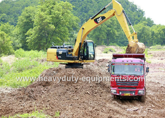 Cat C7.1 Engine Hydraulic Crawler Excavator 6720mm Max Digging Depth nhà cung cấp