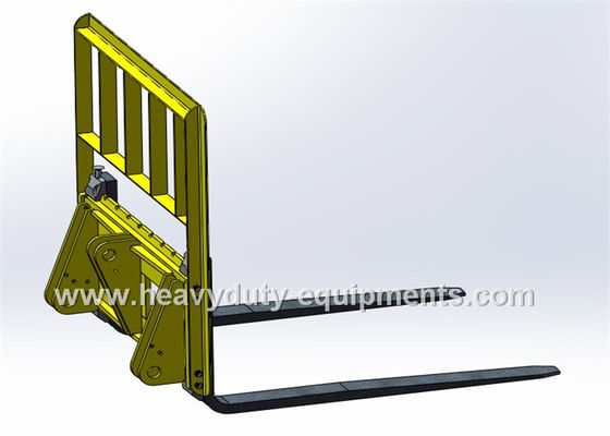 Khay nạp nhanh khớp nối nhanh 1,25m với tiêu chuẩn ISO và 2365mm max.dumping nhà cung cấp