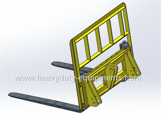Khay nạp nhanh khớp nối nhanh 1,25m với tiêu chuẩn ISO và 2365mm max.dumping nhà cung cấp