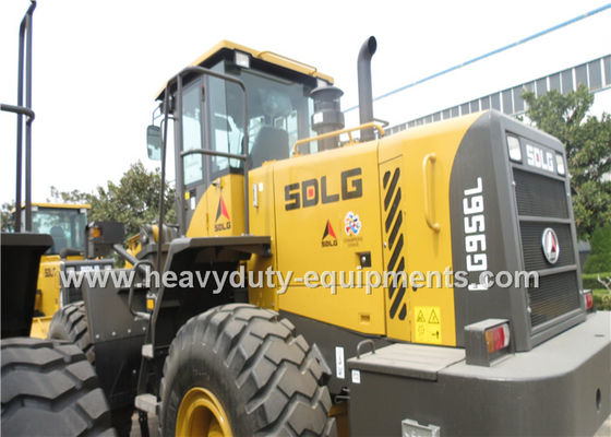 Heavy Duty Axle 5 Ton Wheel Loader DDE Engine With Snow Blade / Air Conditioner nhà cung cấp