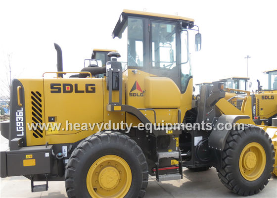 SDLG 3tons Wheel Loader LG936L Model with 92kw Weichai Deutz Engine 1.4-3.0m3 Bucket for Option nhà cung cấp