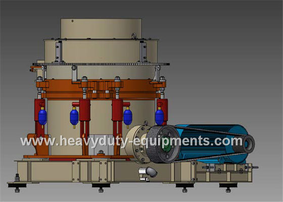 Crushing Industrial Mining Equipment Hydraulic Cone Crusher Double Insurance Control nhà cung cấp