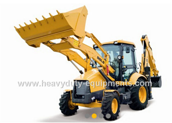 Carraro Axle Backhoe Loader B877 Road Construction Equipment 2716mm Dumping Height nhà cung cấp