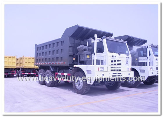 HOWO 70tons Off road Mining Dump Truck Tipper 6*4 driving model 371hp with HYVA Hdraulic pump nhà cung cấp