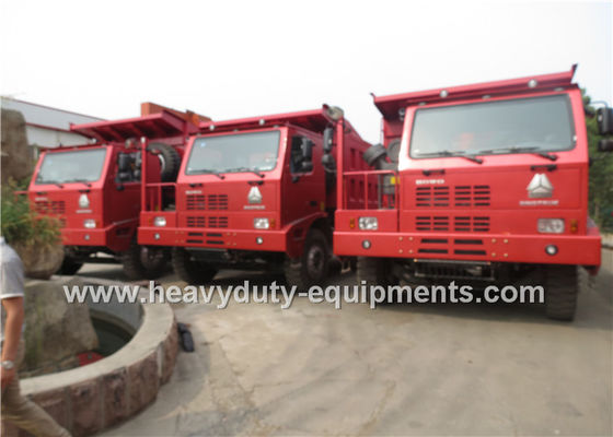 6x4 driving sinotruk howo 371hp 70 tons mining dump truck  for mining work nhà cung cấp