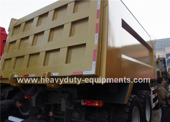 heavy loading HOWO dump Truck with Chassis with WABCO System / Strengthen Bumper nhà cung cấp