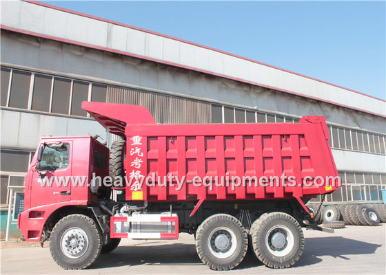 6x4 mining dump truck with HW7D cab and reinforce frame ISO / CCC Approved nhà cung cấp