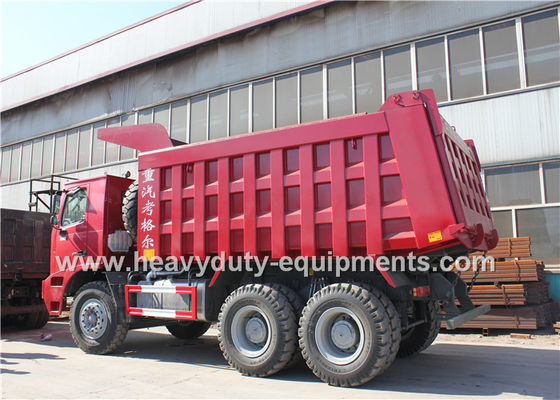 HOWO 70tons Off road Mining Dump Truck Tipper 6*4 driving model 371hp with HYVA Hdraulic pump nhà cung cấp