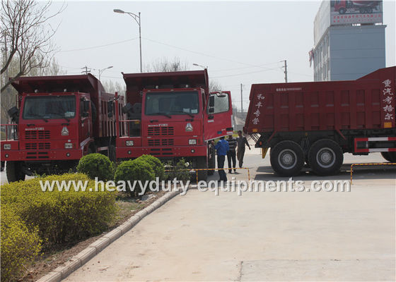 70 tons 6X4 Mine Dump Truck brand Sinotruk HOWO with HYVA Hdraulic lifting system nhà cung cấp