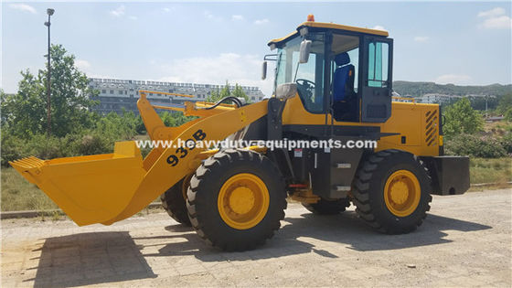 Máy bốc xếp bánh xe Sinomtp Zl30 3 tấn với động cơ Cummins và thùng tiêu chuẩn