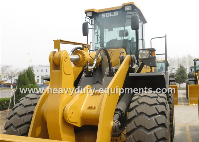 Heavy Duty Axle 5 Ton Wheel Loader DDE Engine With Snow Blade / Air Conditioner