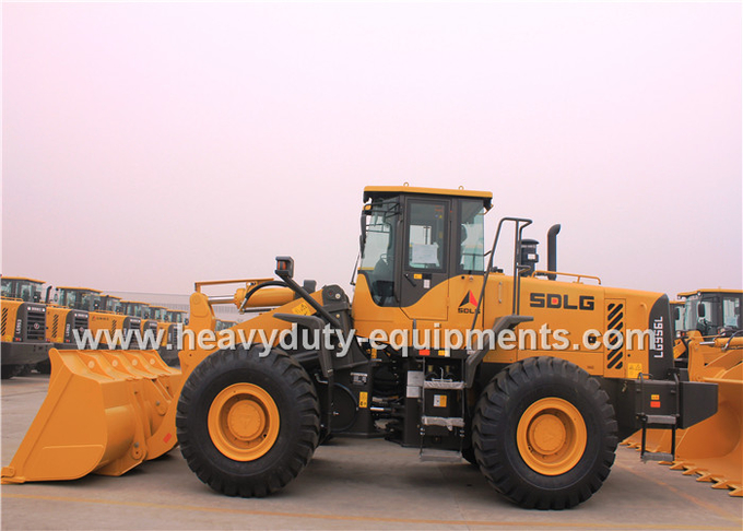 wheel loader L956F SDLG brand 3 valves with standard bucket 3 m3 and cabin