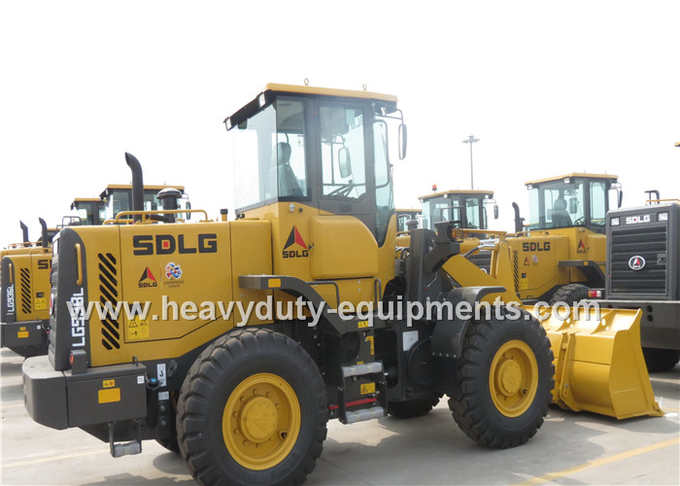 Lingong 3T Front End Loader LG938L 97kw Dalian Deutz Engine SDLG Brand Electric Liquid Transmission