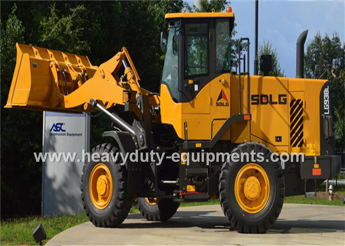 SDLG LG938L Wheel Loader Dalian Deutz Engine 97kw With 3t Rated Loading Capacity