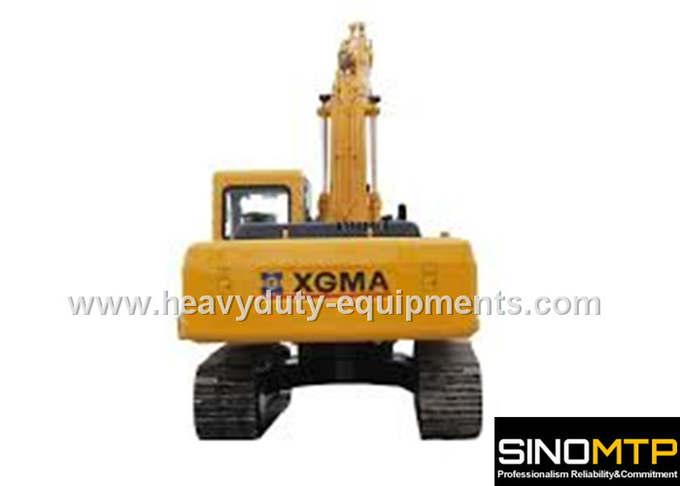 Pilot operation Hydraulic Crawler Excavator 0.85m3 bucket 9875mm Max digging radius