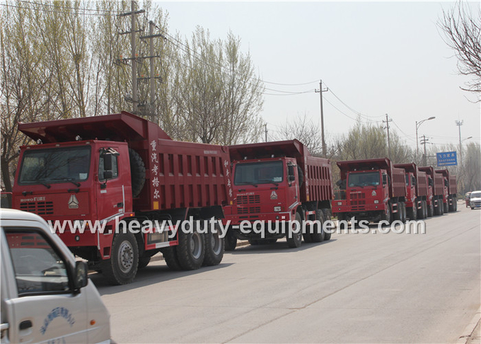 70 tons 6X4 Mine Dump Truck brand Sinotruk HOWO with HYVA Hdraulic lifting system