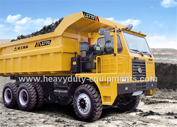 72 tons Off road Mining Dump Truck Tipper  353kW engine power drive 6x4 with 36m3 body cargo Volume